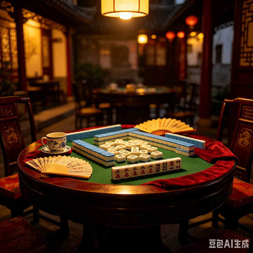 unique text mahjong tiles design