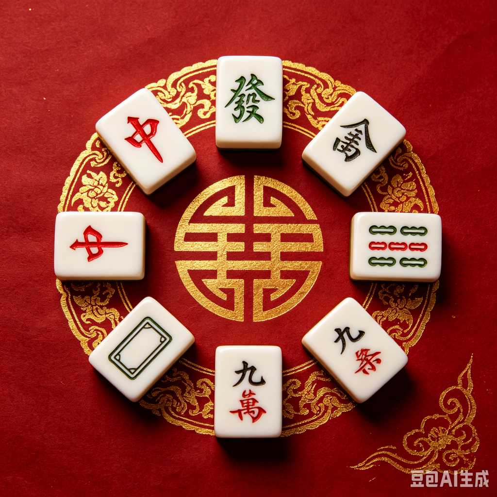 standard chinese mahjong tiles