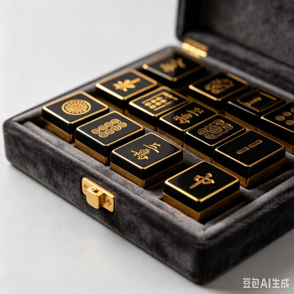 large print mahjong set